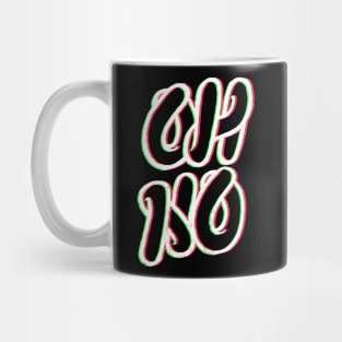 Oh No Typography Mug